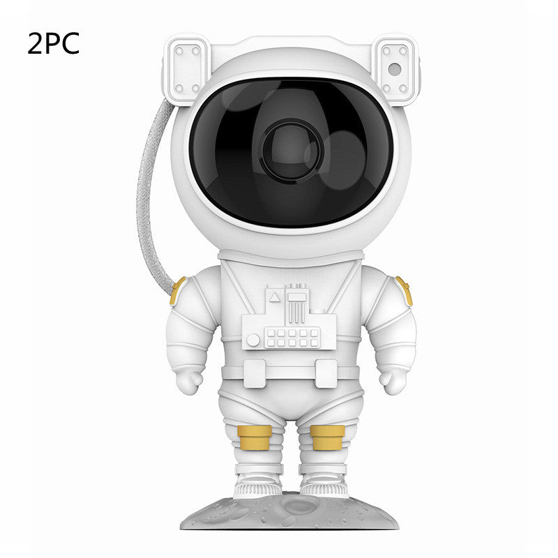 Lámpara Proyector Galaxia Astronauta - Luz Nocturna USB
