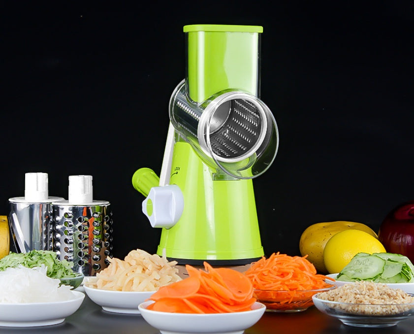 Mandolina Redonda Multifunción - Cortador de verduras y frutas