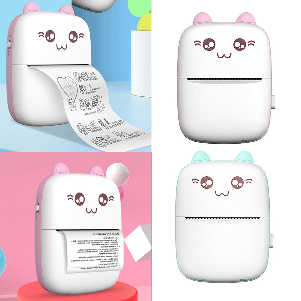 Mini Impresora Portátil - Dispositivo Bluetooth/WiFi para Imprimir Fotos, Etiquetas y Notas