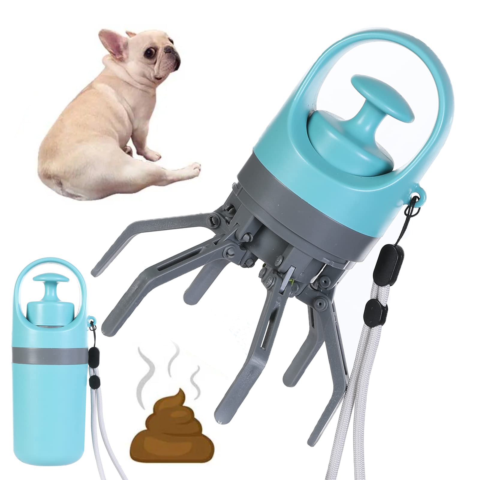Recogedor de Excremento Portátil con Dispensador