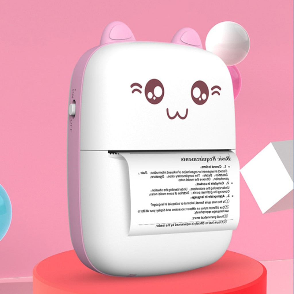 Mini Impresora Portátil - Dispositivo Bluetooth/WiFi para Imprimir Fotos, Etiquetas y Notas