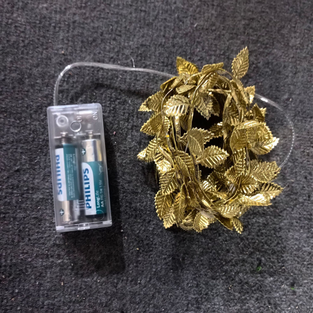 LED Light Golden Leaves - Decor Style