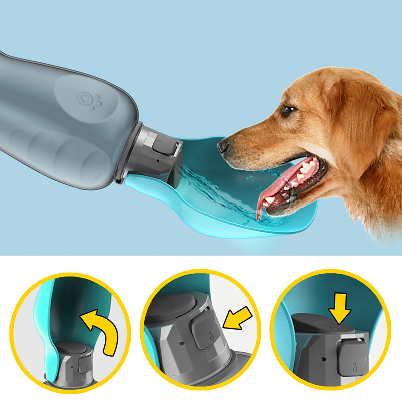 Botella de Agua portátil para perros - 800ml