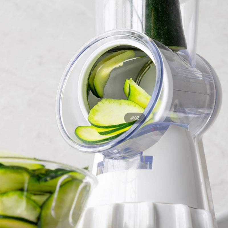 3-in-1 Manual Vegetable Slicer - Grater, Chopper, and Mandoline for Kitchen