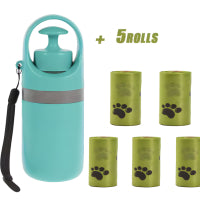 Recogedor de Excremento Portátil con Dispensador
