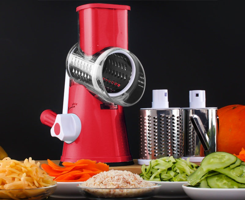 Mandolina Redonda Multifunción - Cortador de verduras y frutas