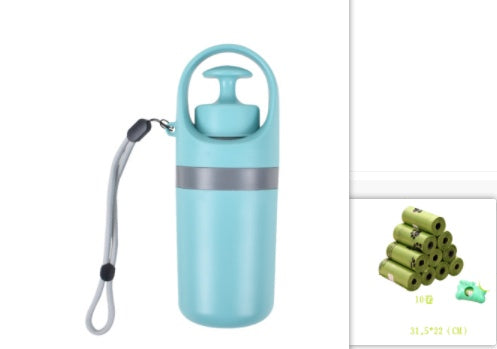Recogedor de Excremento Portátil con Dispensador