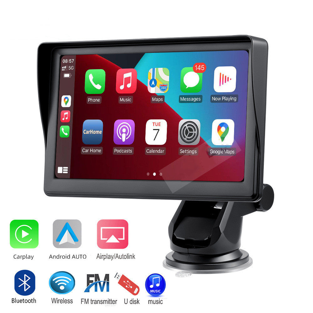 Pantalla Smart para Auto con CarPlay Inalámbrico y Navegación