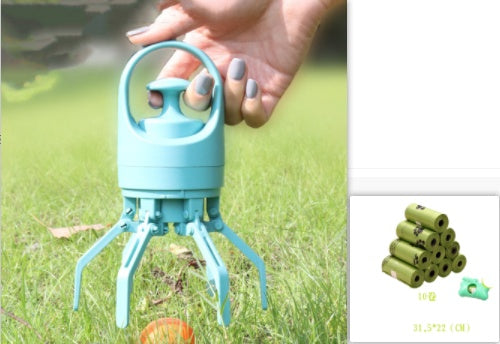 Recogedor de Excremento Portátil con Dispensador