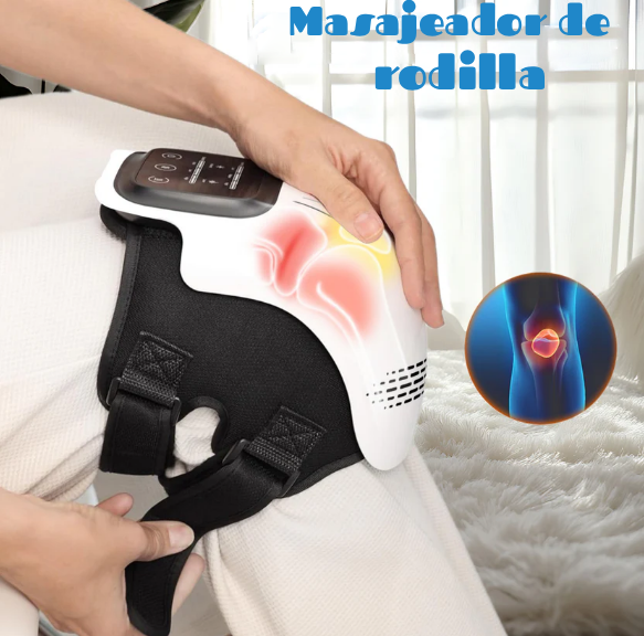 Masajeador de Rodillas Electrónico con Calor y Terapia Laser