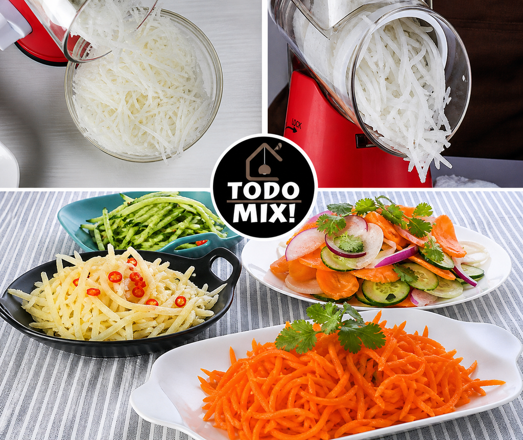 Mandolina Redonda Multifunción - Cortador de verduras y frutas