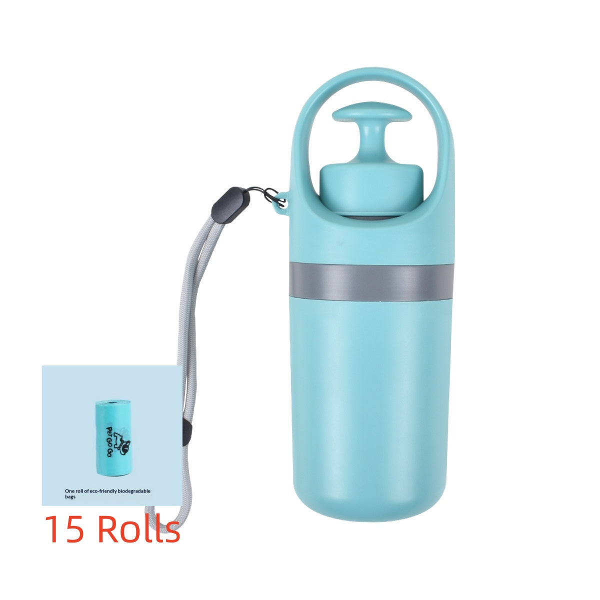 Recogedor de Excremento Portátil con Dispensador