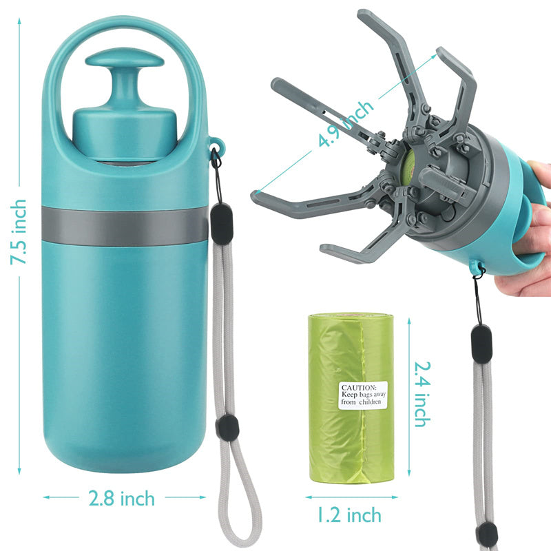 Recogedor de Excremento Portátil con Dispensador