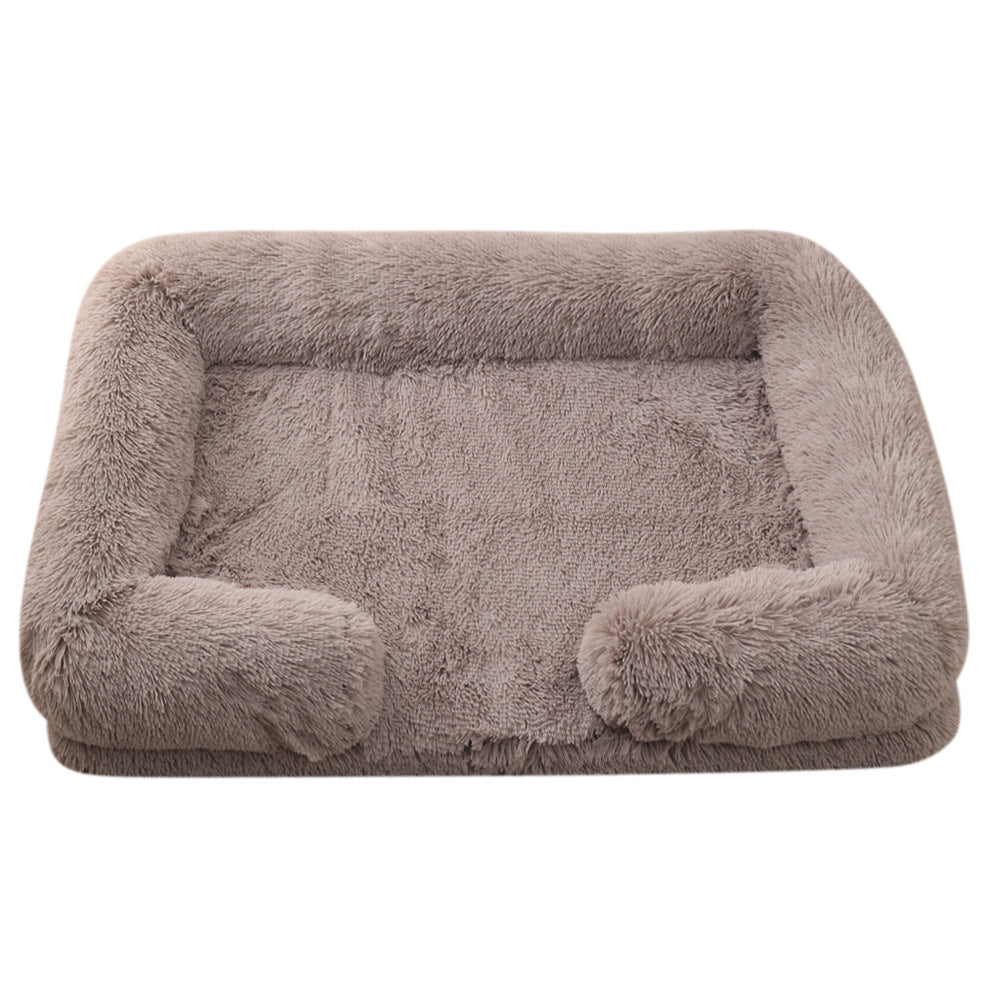 Cama Rectangular de Felpa para perros - Suave y Cálida