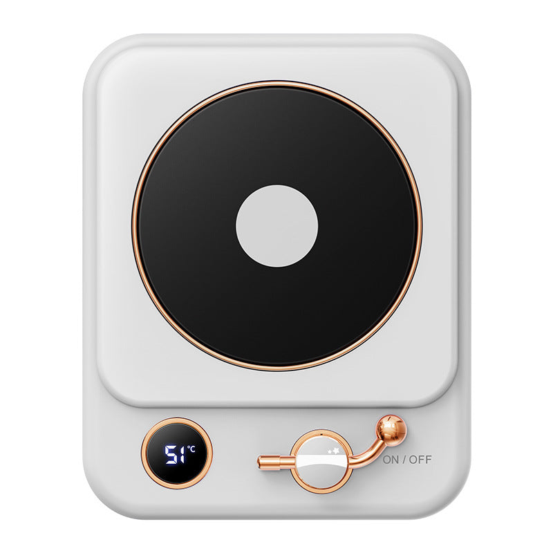 Calentadora de leche café y te con pantalla digital - Almohadilla Térmica de escritorio