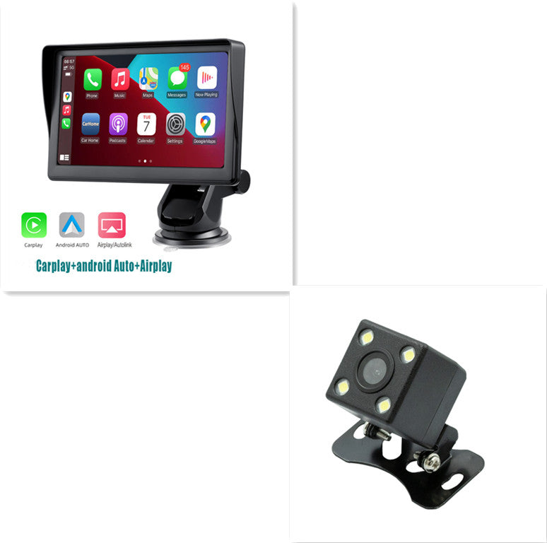 Pantalla Smart para Auto con CarPlay Inalámbrico y Navegación