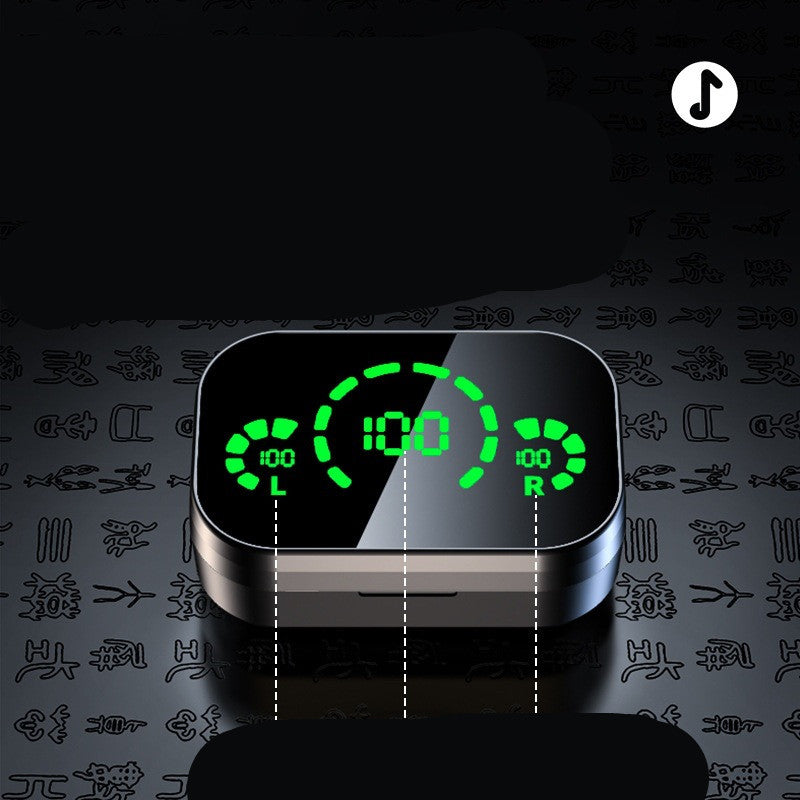 YD03 Wireless Bluetooth Earbuds - Smart Digital Display and LED Light