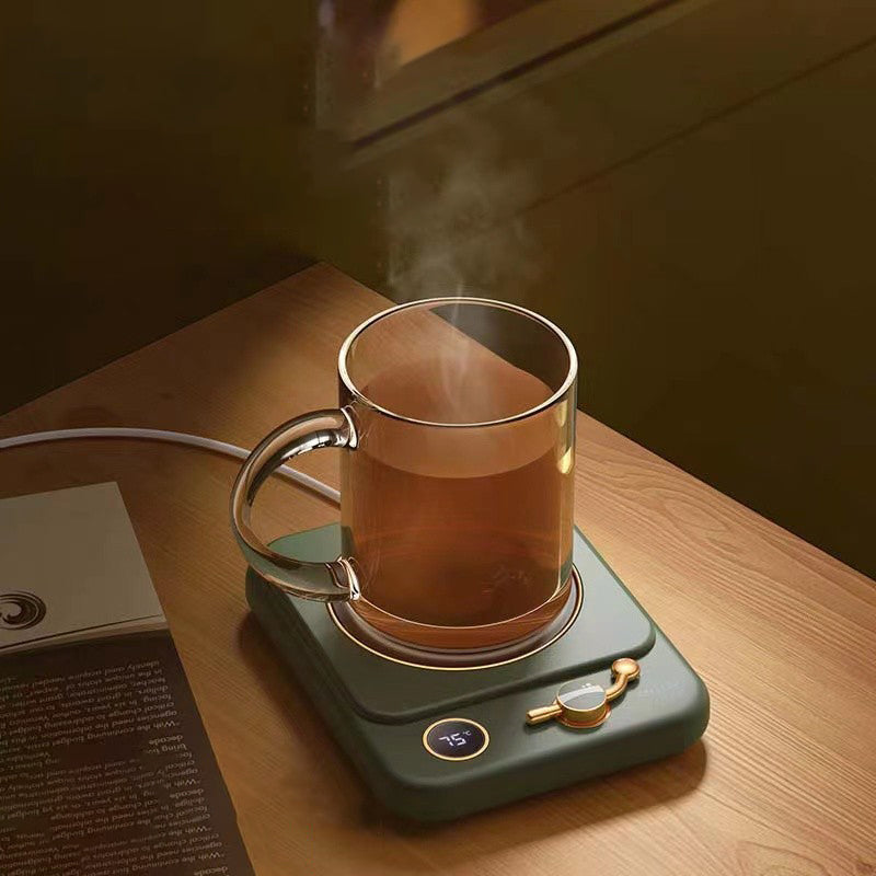 Digital Display Coffee and Tea Milk Warmer - Desk Heating Pad
