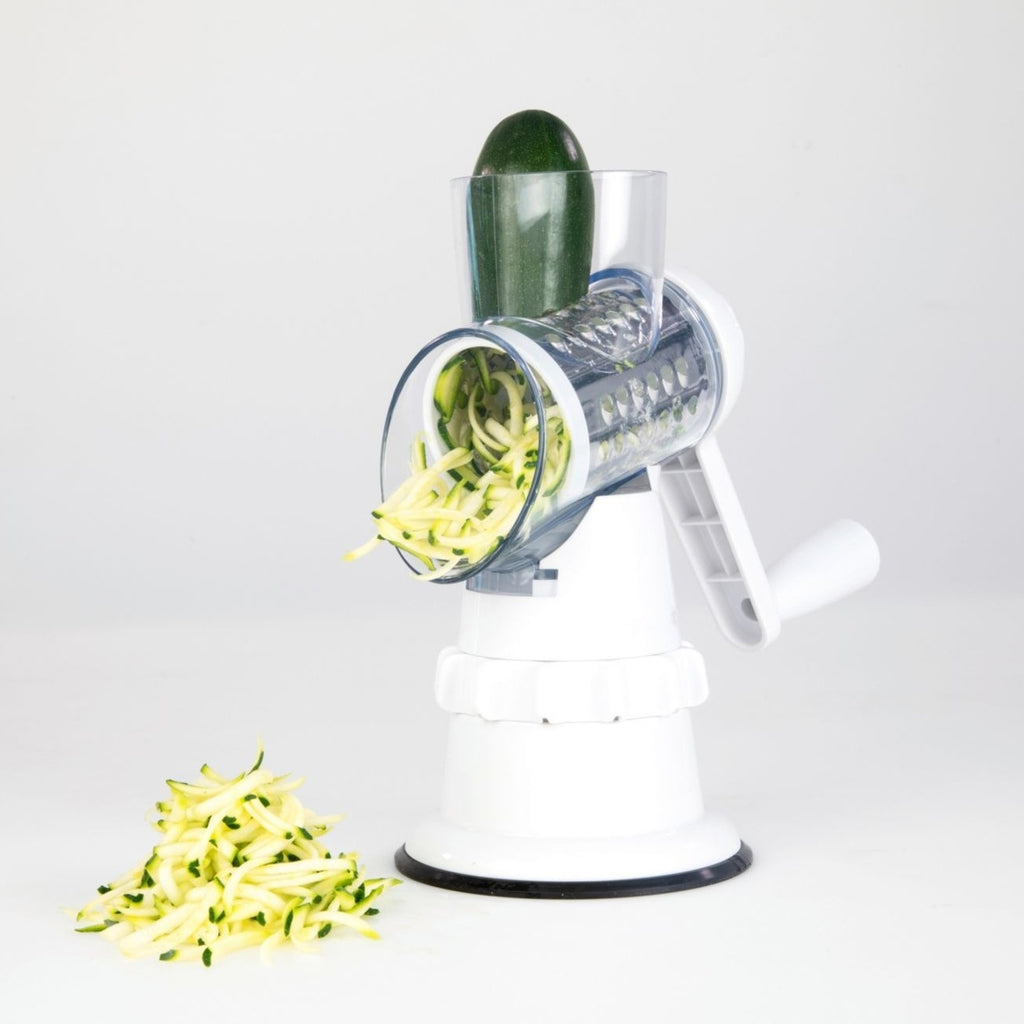 3-in-1 Manual Vegetable Slicer - Grater, Chopper, and Mandoline for Kitchen